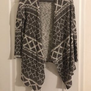 Tribal print cardigan